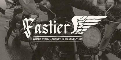 Blank Night Font Poster 3