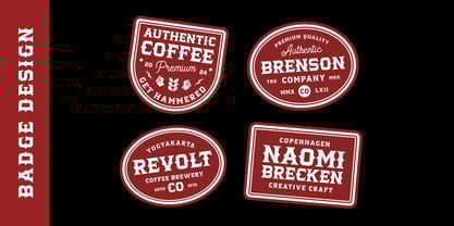 Gabriel Briston Font Poster 5