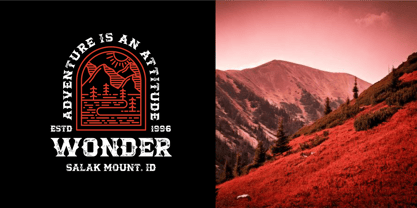 Gabriel Briston Font Poster 7