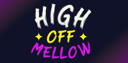 Crazy Rave Font Poster 2