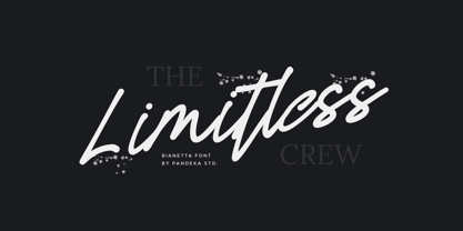 Bianetta Font Poster 3