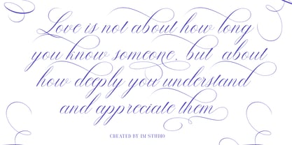 Mellintina Calligraphy Font Poster 3