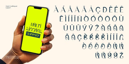 Medona Font Poster 9