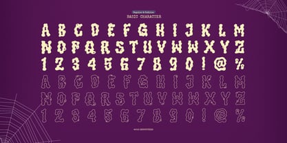 Ooze Gloom Font Poster 10