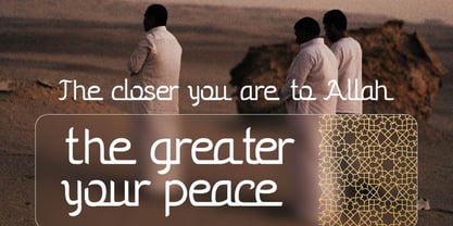 Zulfiqar Font Poster 4