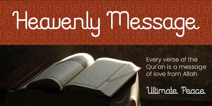 Zulfiqar Font Poster 3