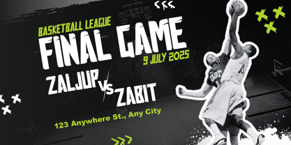 Bonded Font Poster 2