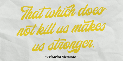 Austria Script Font Poster 5