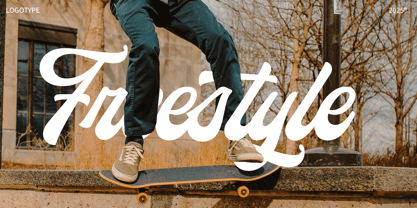 Austria Script Font Poster 8