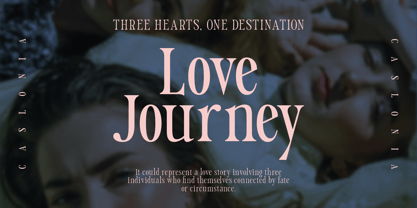 Caslonia Font Poster 4