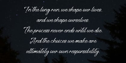 Haftary Font Poster 3