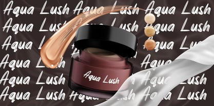 Akaly Brush Font Poster 4