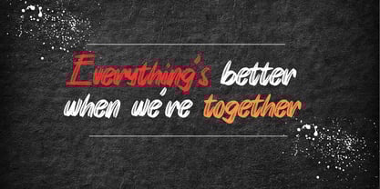 Akaly Brush Font Poster 7