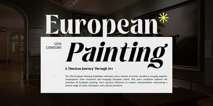 Mileast Font Poster 13