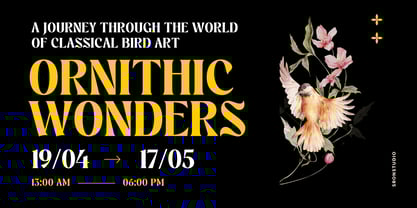 Mileast Font Poster 5