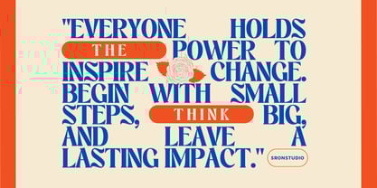 Mileast Font Poster 8