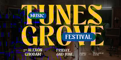 Mileast Font Poster 9