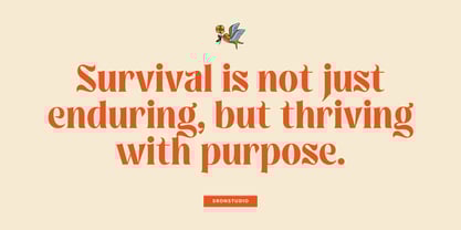 Mileast Font Poster 2