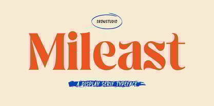 Mileast Font Poster 1