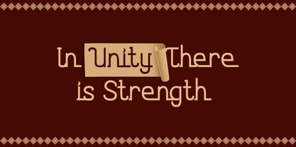 Taj Manal Font Poster 4