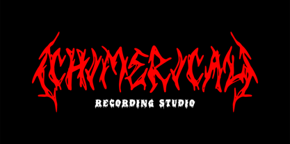 Trash Cadaver Font Poster 3