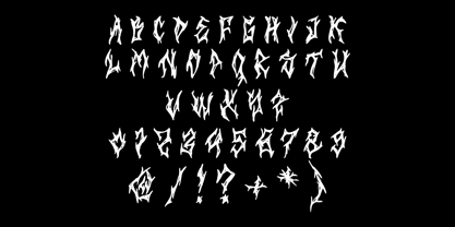 Trash Cadaver Font Poster 5