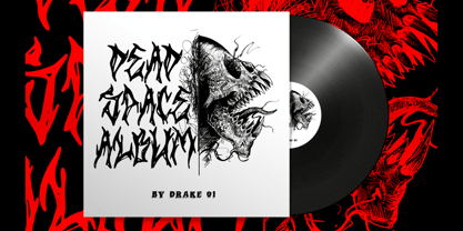 Trash Cadaver Font Poster 4