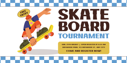 Vans Mivo Font Poster 6