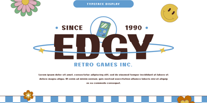 Vans Mivo Font Poster 3