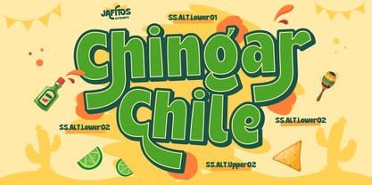 Jafitos Font Poster 7