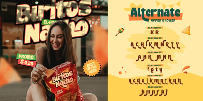 Jafitos Font Poster 9
