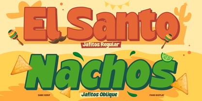 Jafitos Font Poster 4