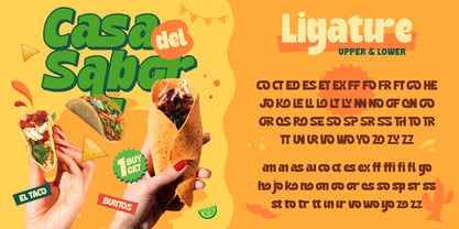 Jafitos Font Poster 5