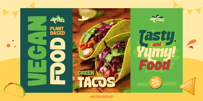 Jafitos Font Poster 8