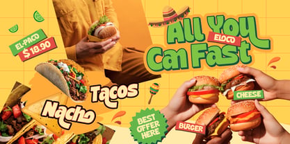 Jafitos Font Poster 10