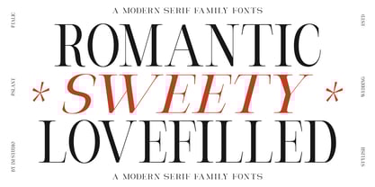 Milghera Serif Font Poster 10