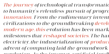 Milghera Serif Font Poster 12