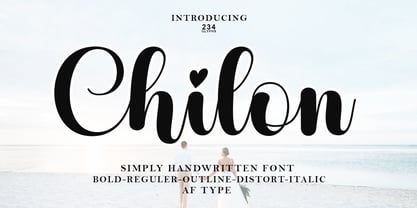 Chilon Font Poster 1