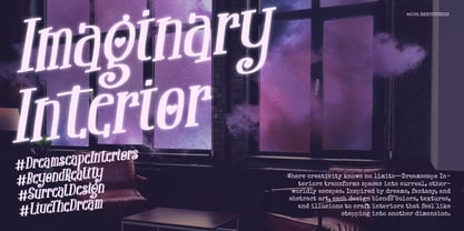 Phantom Glowing Font Poster 5