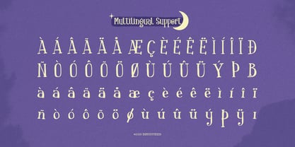 Phantom Glowing Font Poster 11