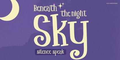 Phantom Glowing Font Poster 4