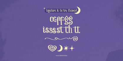 Phantom Glowing Font Poster 12