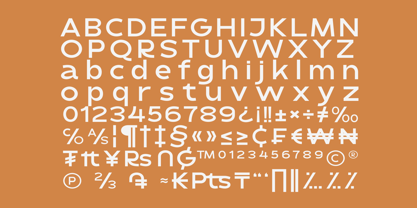 Genzo Font Poster 7
