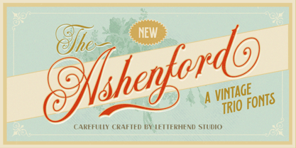 Ashenford Font Poster 1