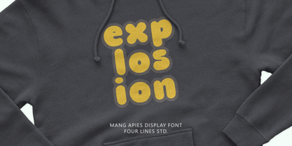 Mang Apies Font Poster 3