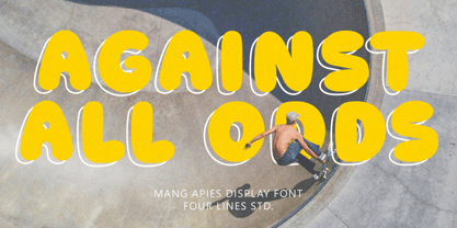 Mang Apies Font Poster 7