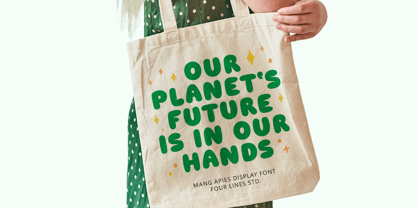 Mang Apies Font Poster 8