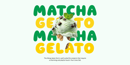 Mang Apies Font Poster 2