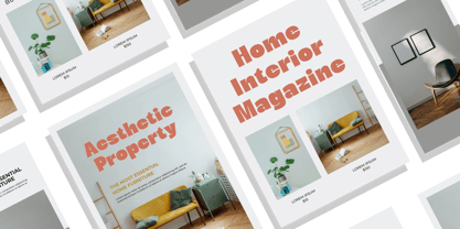 Marine Elmoure Font Poster 8