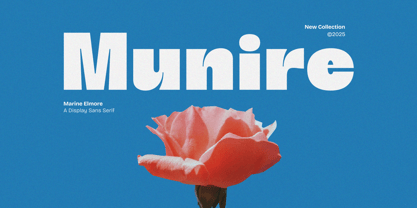 Marine Elmoure Font Poster 2